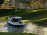 hovercraft op de golfbaan
