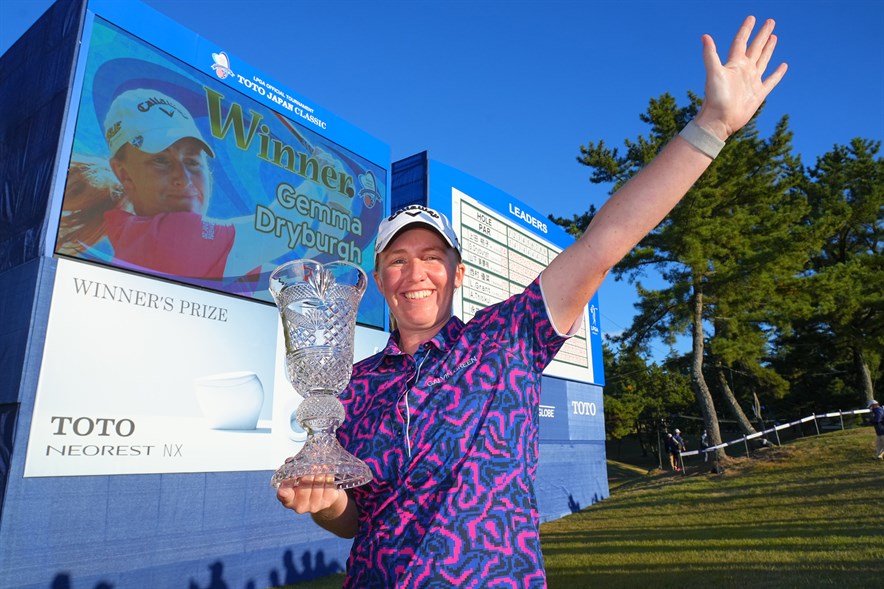 De Schotse topgolfster wint de TOTO Japan Classic 2022 op de LPGA