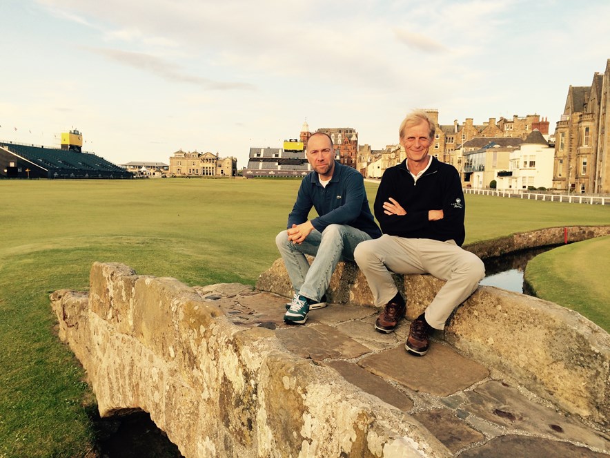 St Andrews Olf Course - Niels Hooft en Chris Veldkamp