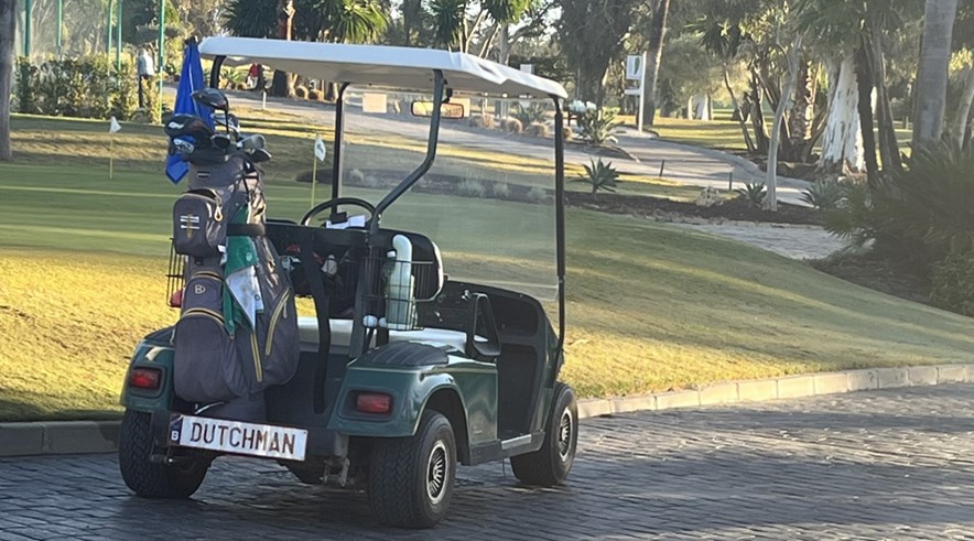 Buggie met nummerbord