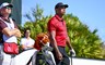 De Amerikaanse topgolfer Tiger Woods tijdens de Hero World Challenge van 2023
