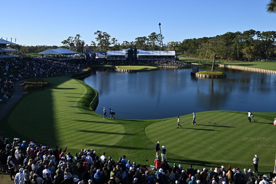 Hole 17 op TPC Sawgrass