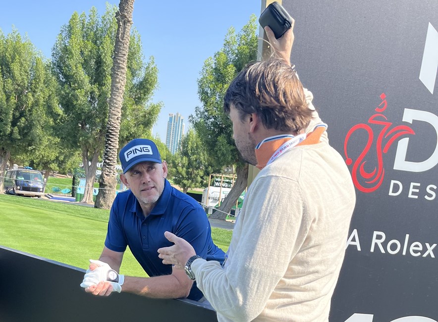 Golfer Derksen met Westwood in Dubai