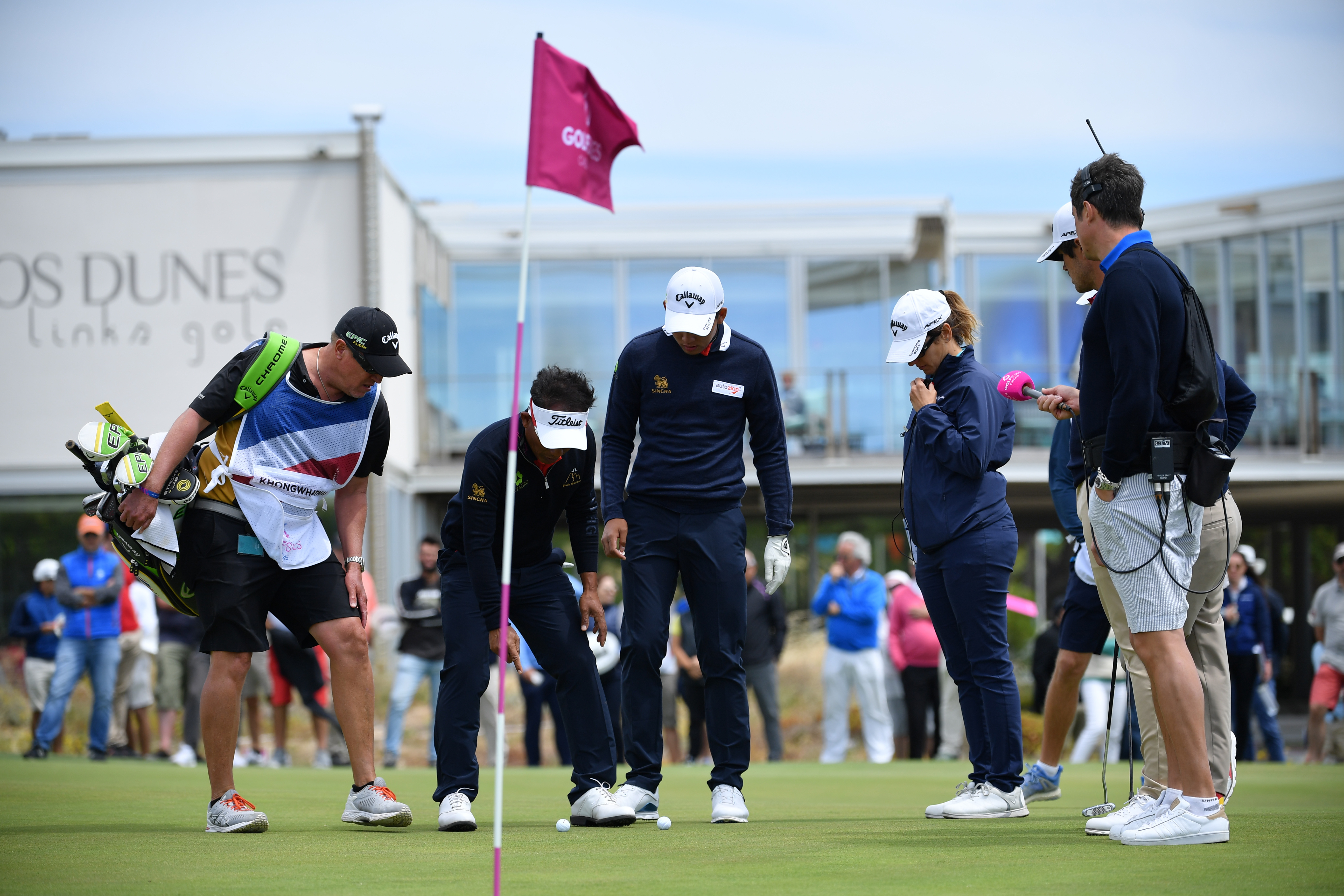 Ruling op de green LPGA