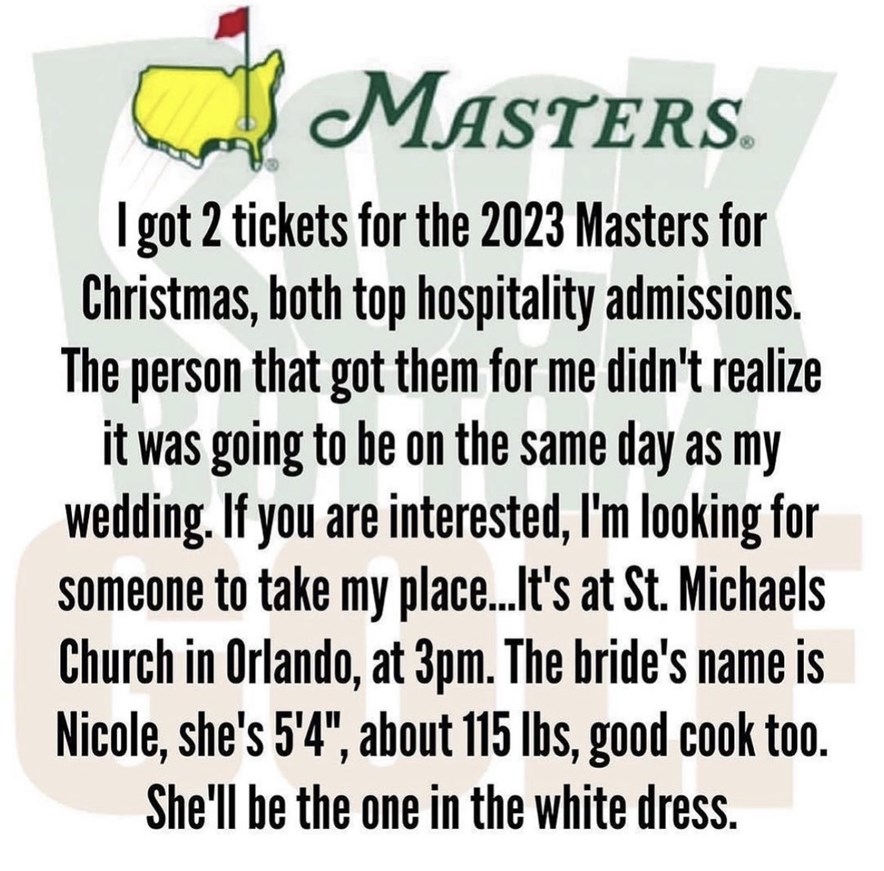masters trouwen