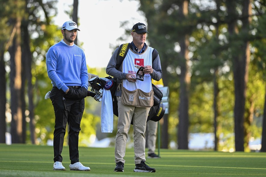 Patrick Cantlay en Joe LaCava