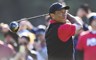 De Amerikaanse topgolfer Tiger Woods tijdens de Genesis Invitational op de PGA Tour in 2023