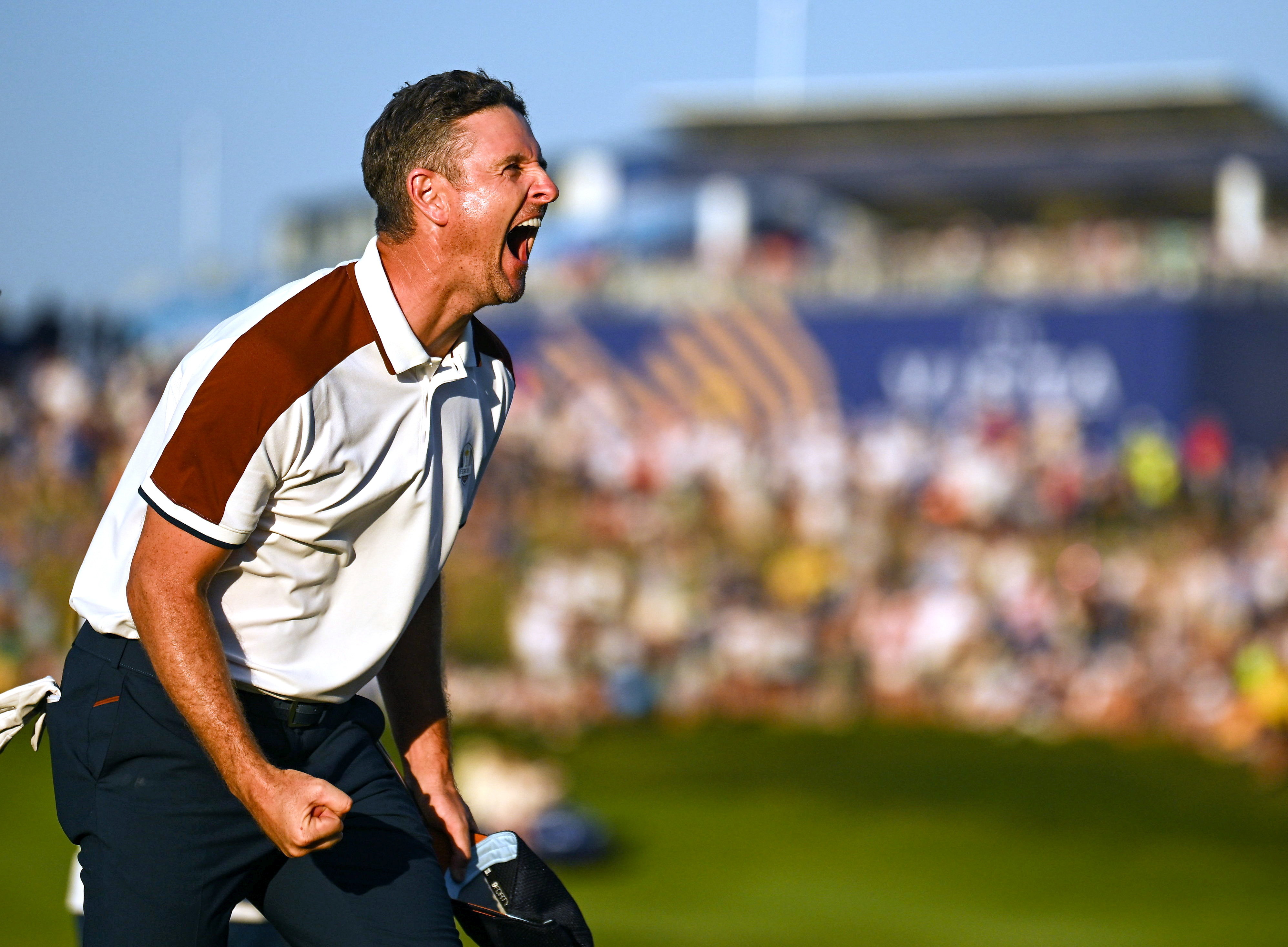 justin rose tijdens de ryder cup 2023