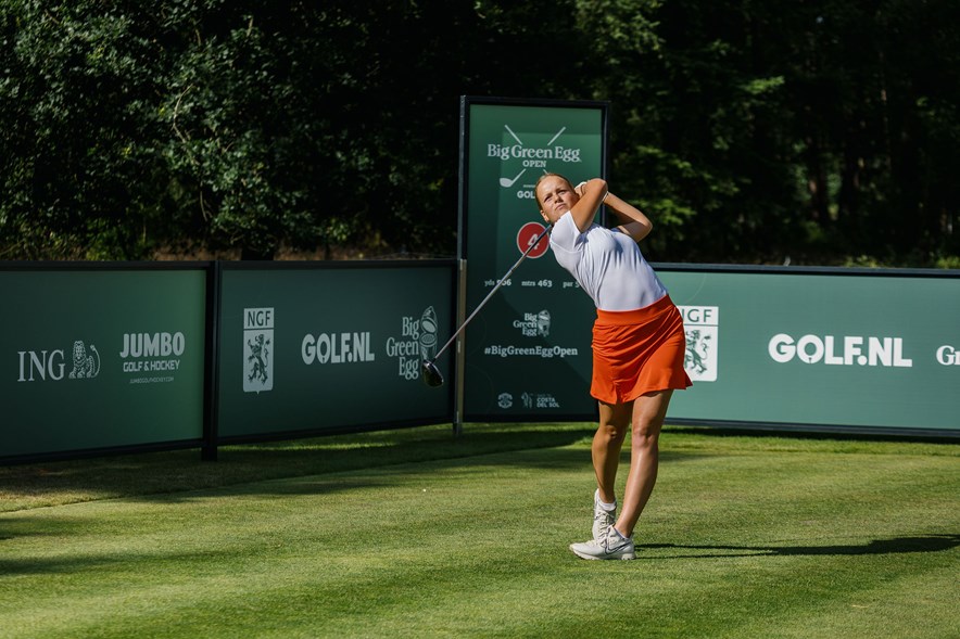 Lynn van der Sluijs in Big Green Egg Open