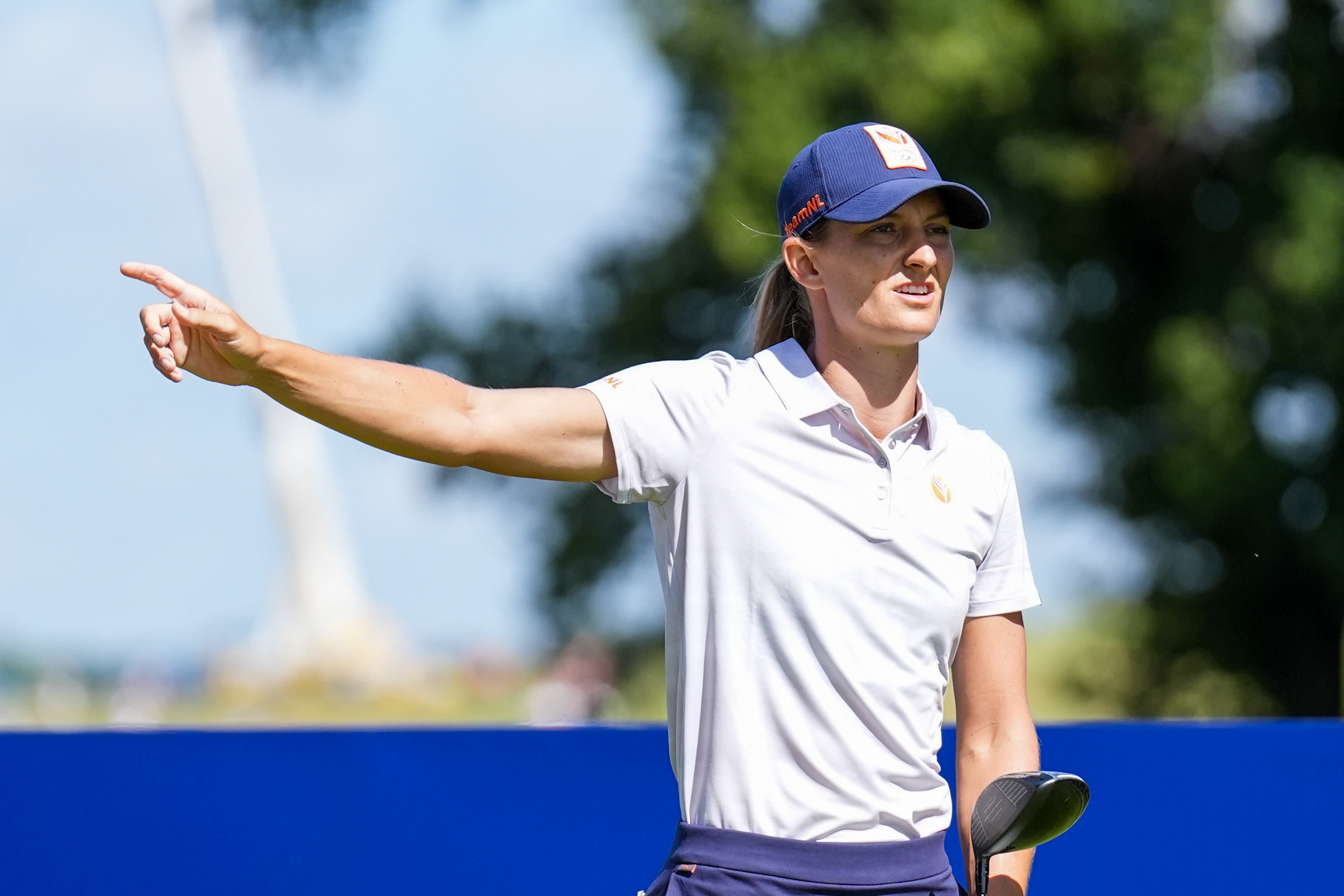 Anne van Dam dag 2  Olympische Spelen