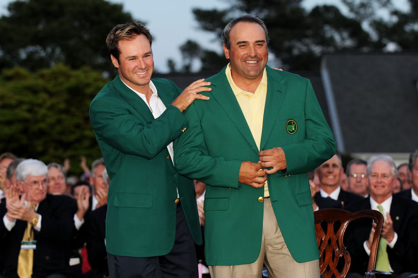 Trevor Immelman en Angel Cabrera