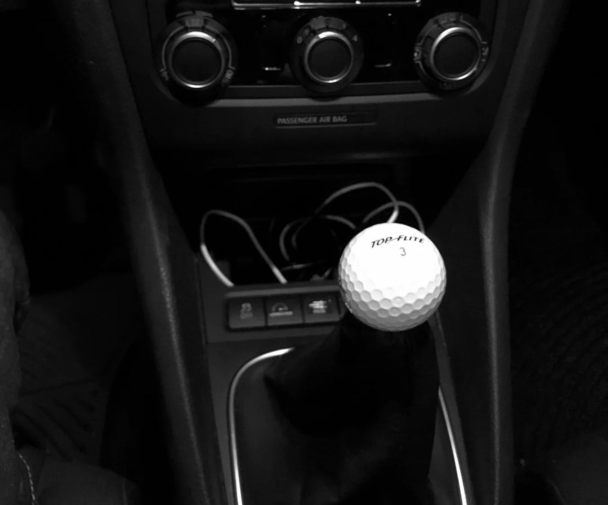 golfbal versnelling