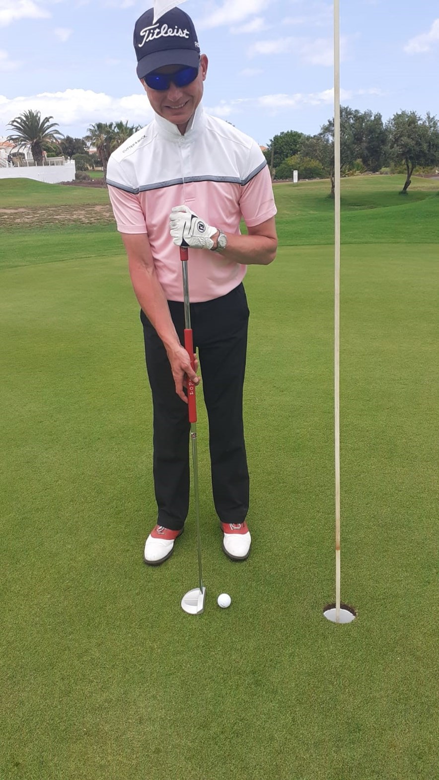 Ronald Boef in het Spaans Open
