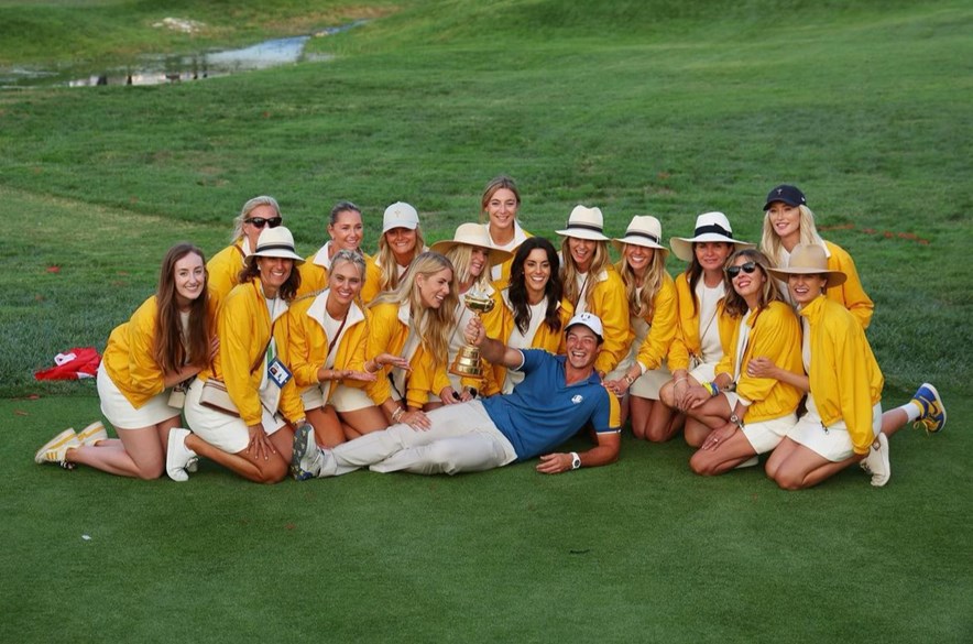 Victor Hovland en de ladies