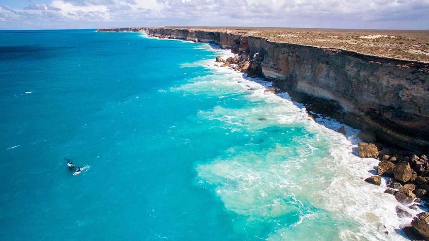 Nullarbor Links cliffs