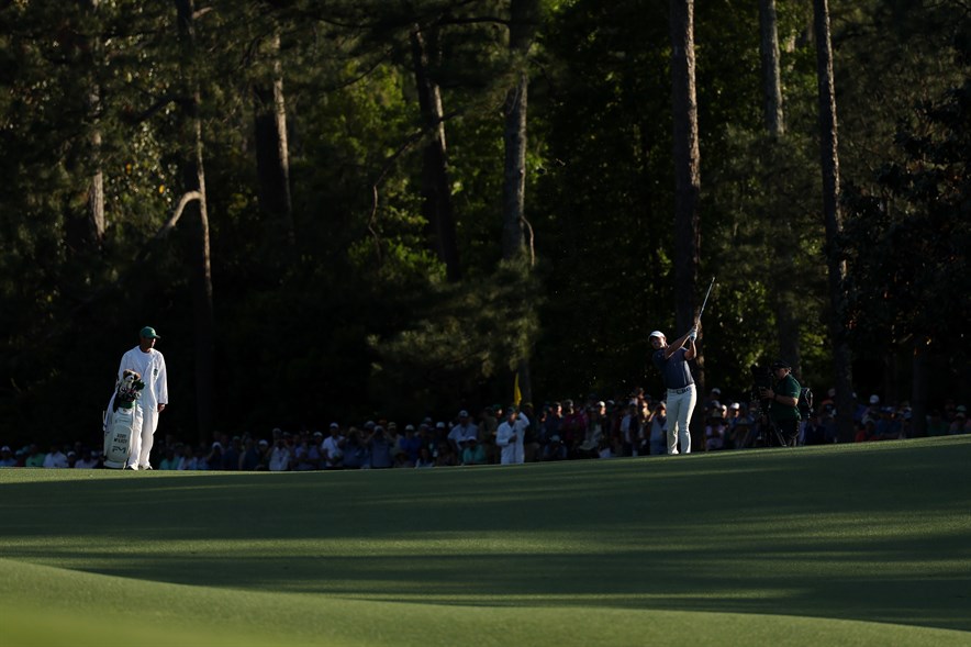 rory mcilroy 18 augusta wedge