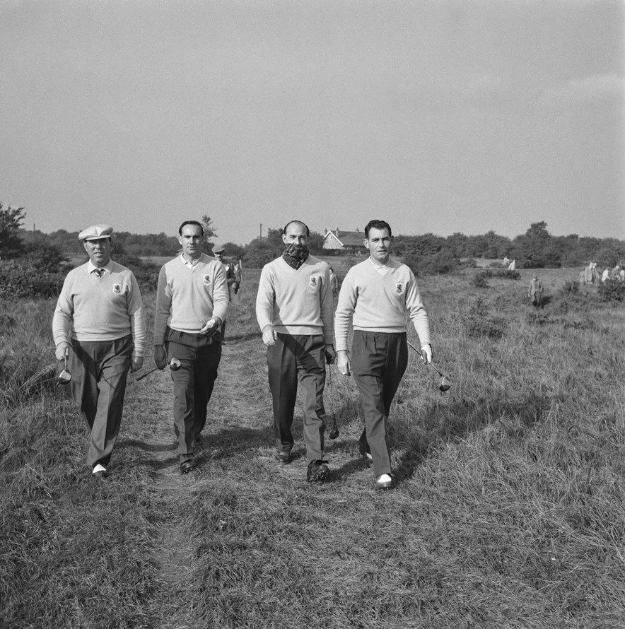 Christy O'Connor in de Ryder Cup 1957