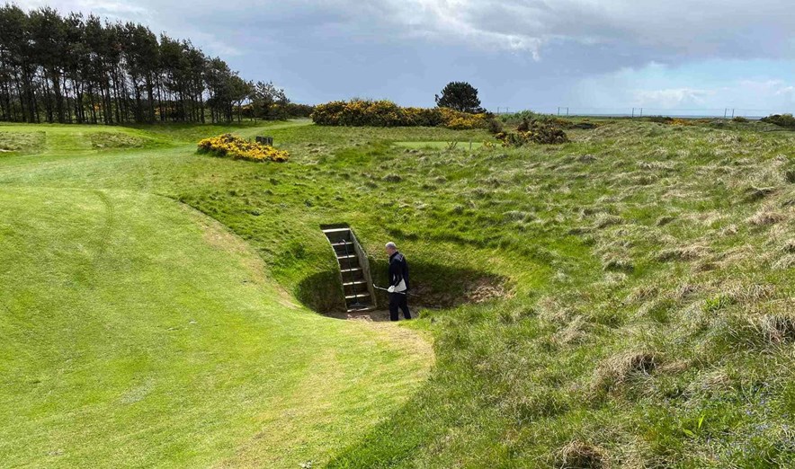 Dundold links bunker