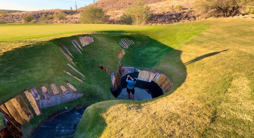 Mine shaft bunker arizona