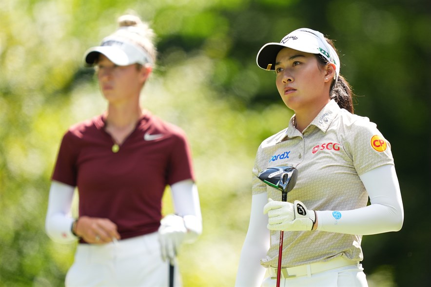 Jeeno Thitikul en Nelly Korda moneylist