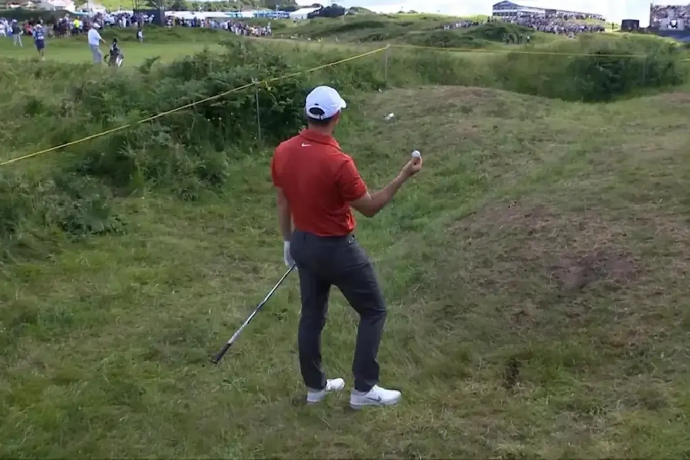 Rory McIlroy twee ballen