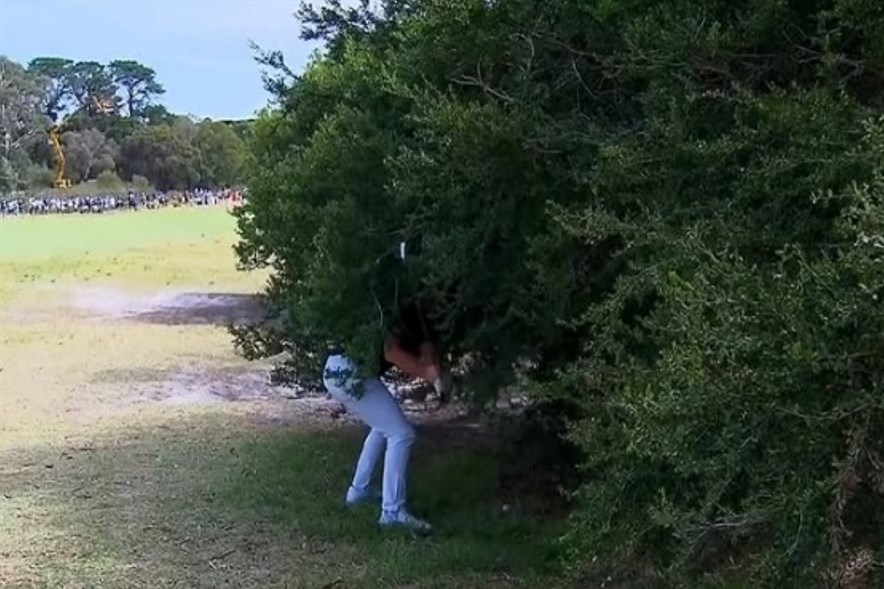 Airshot Rory McIlroy