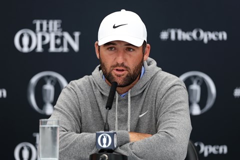 Scottie Scheffler persconferentie