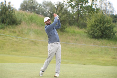 De Nederlandse topgolfer Joost Luiten tijdens het KLM Open van 2025