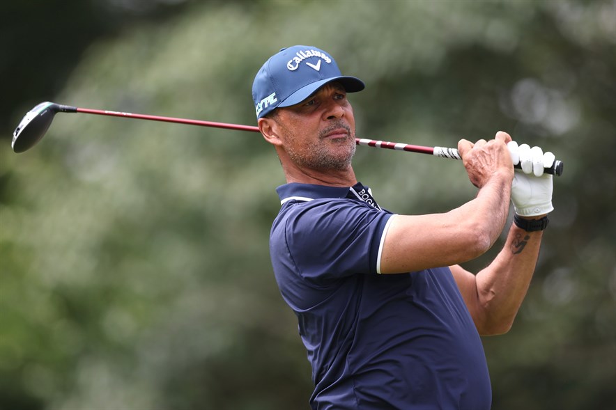 ruud gullit op de golfbaan