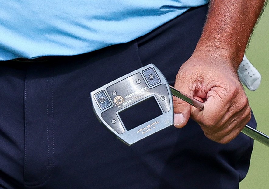 Angel Cabrera putter jailbird detail