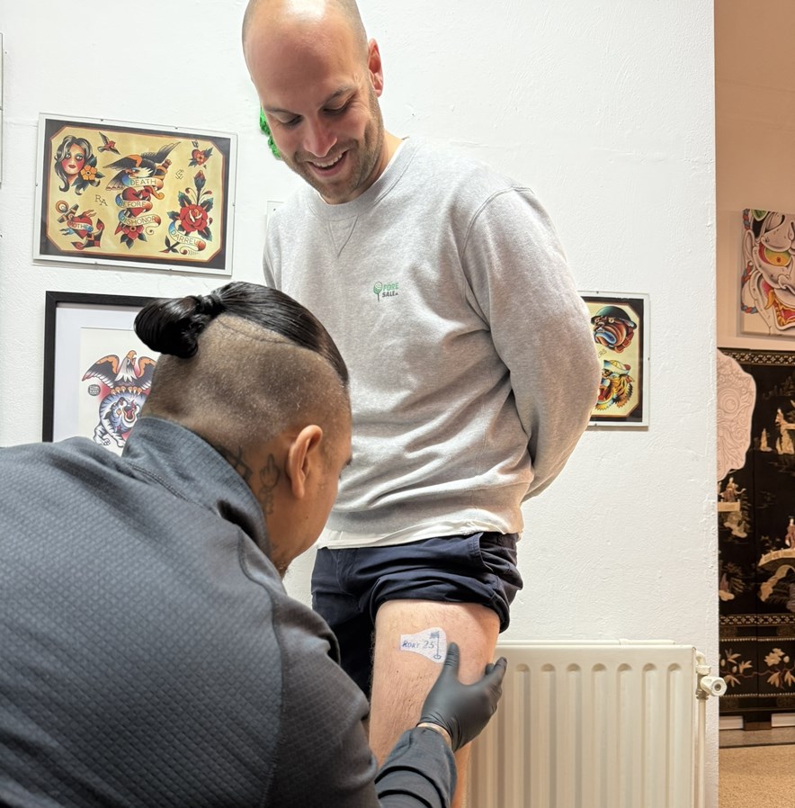 Vooraf tattoo Rory McIlroy