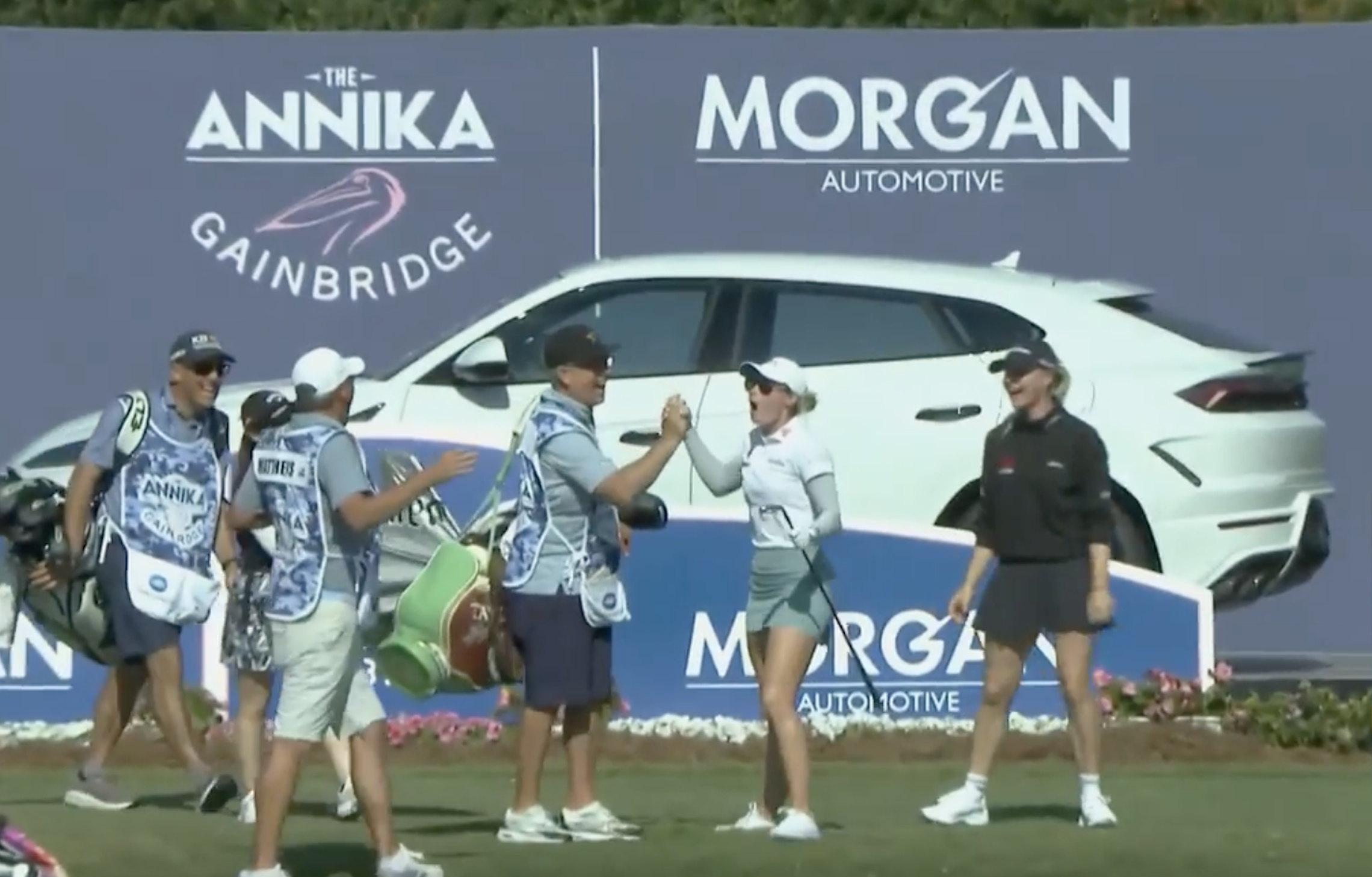 Lamborghini hole-in-one Brooke Matthews