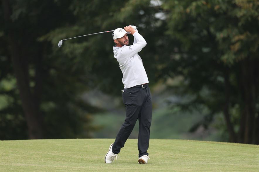 De Nederlandse topgolfer Joost Luiten tijdens het Genesis Championship op de DP World Tour in 2025