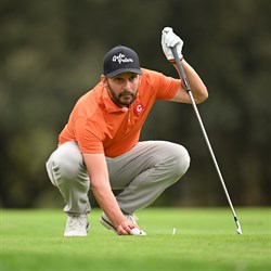 De Nederlandse topgolfer Joost Luiten tijdens het Spaans Open van 2025 op de DP World Tour
