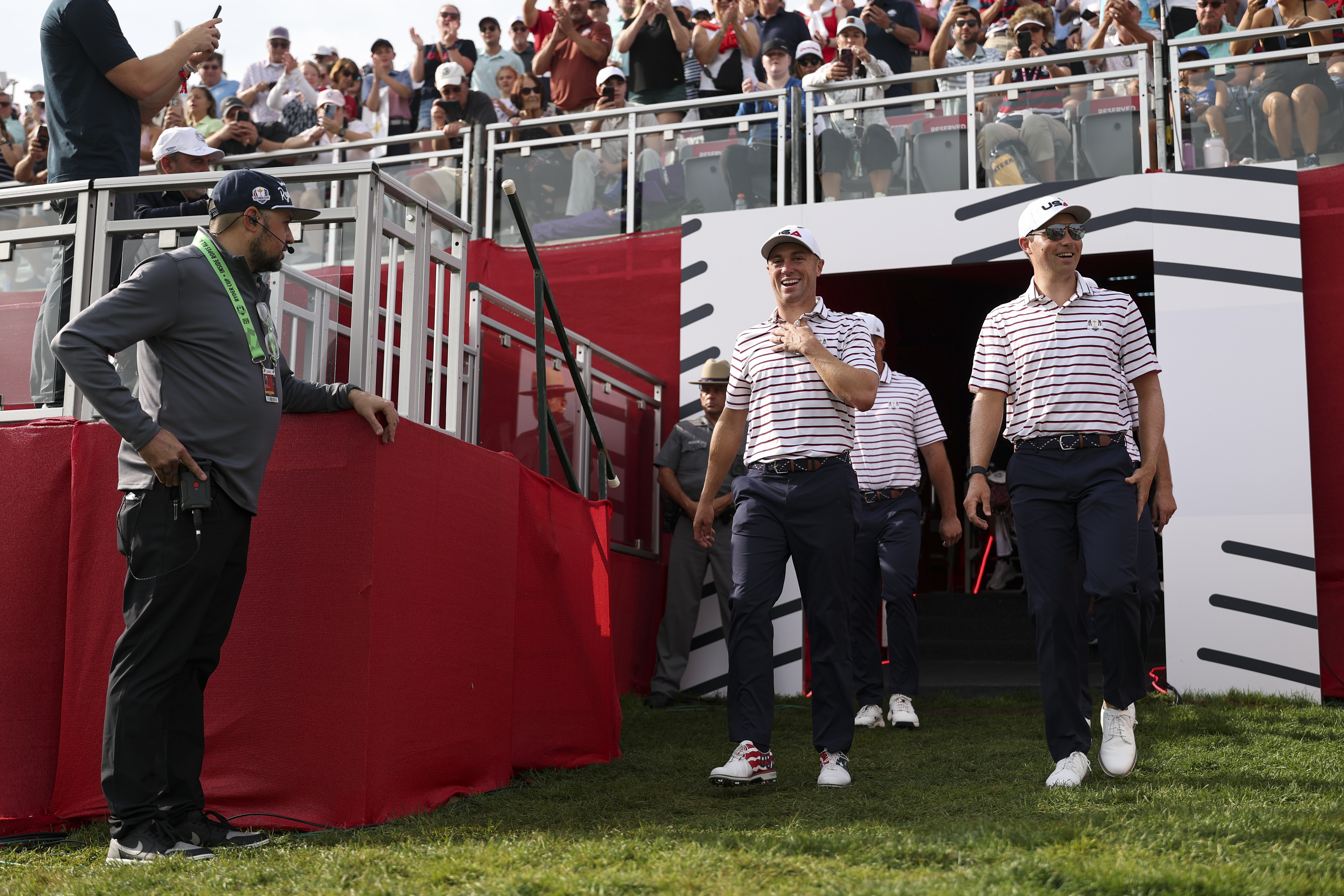 Justin Thomas en Ben Griffin