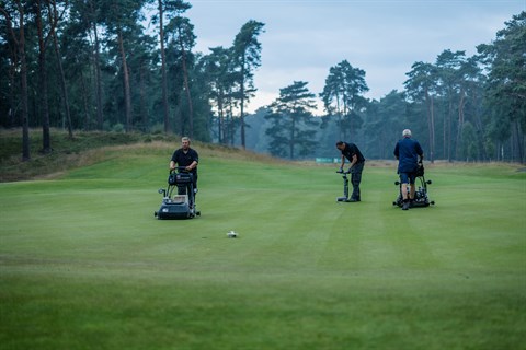 Greenkeepers op de Rosendaelsche Golfclub