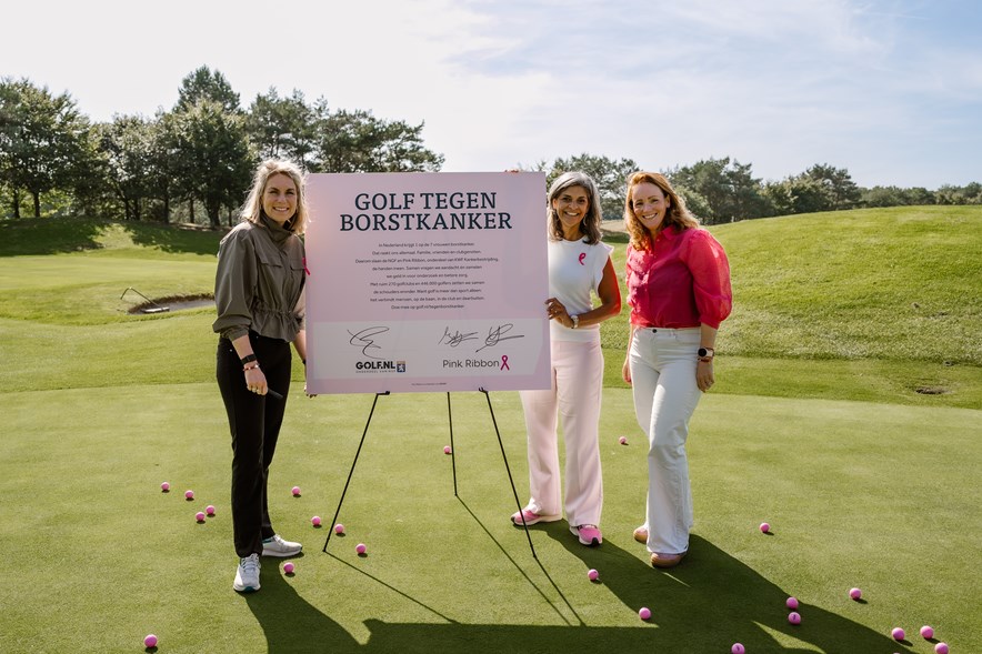 Ondertekenen partnership NGF x Pink Ribbon