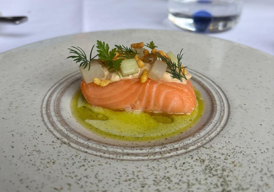 Zalm bij 't Lansink