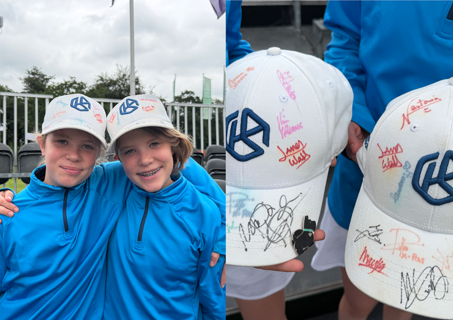 Carmen en Dagmar van Golfclub Driene