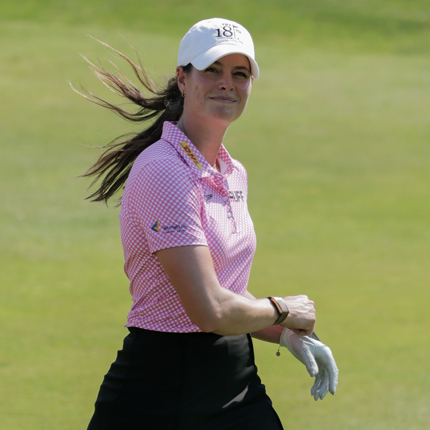 Pasqualle Coffa in rond een Dutch Ladies Open
