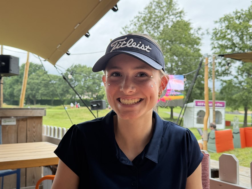 Maud de Boer en glitters