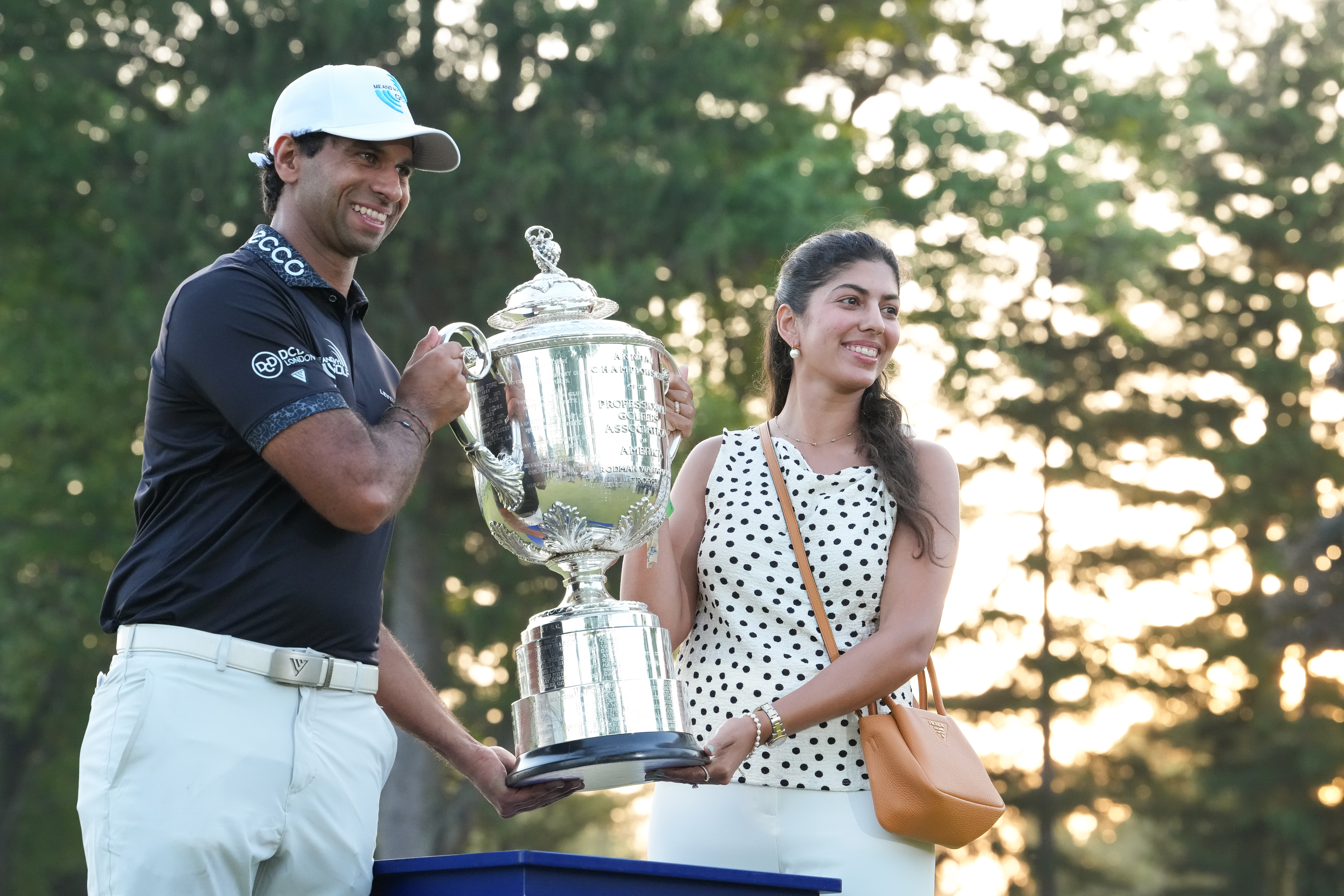 De Engelse topgolfer Aaron Rai wint het PGA Championship van 2026