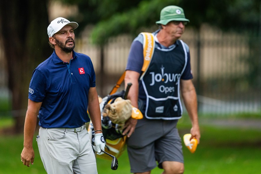 De Nederlandse topgolfer Joost Luiten tijdens het Joburg Open op de DP World Tour in 2026