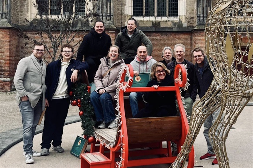 Beeld: vlnr: Noud, Raf, Stef, Eefje, Roy, Niels, Maaike, Edwin, Gerard, Sietse