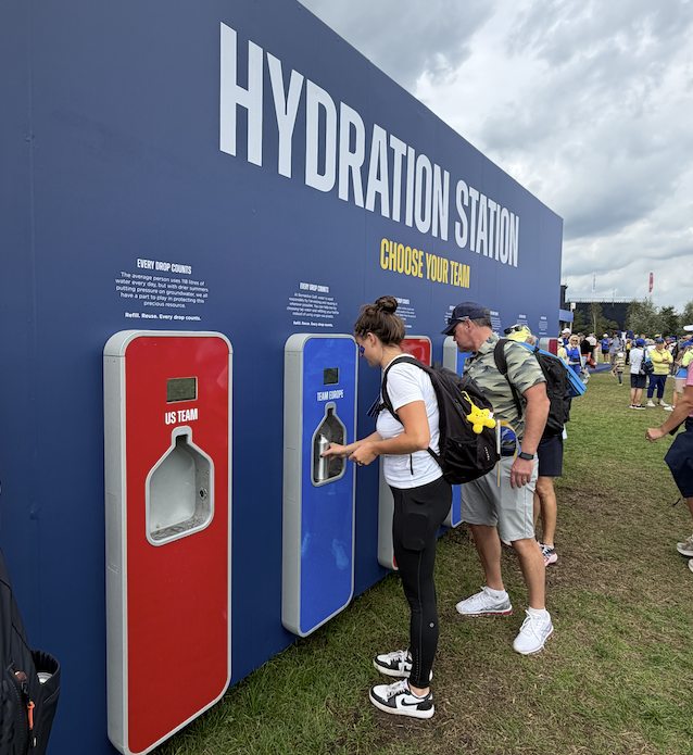 Waterpunten Solheim Cup