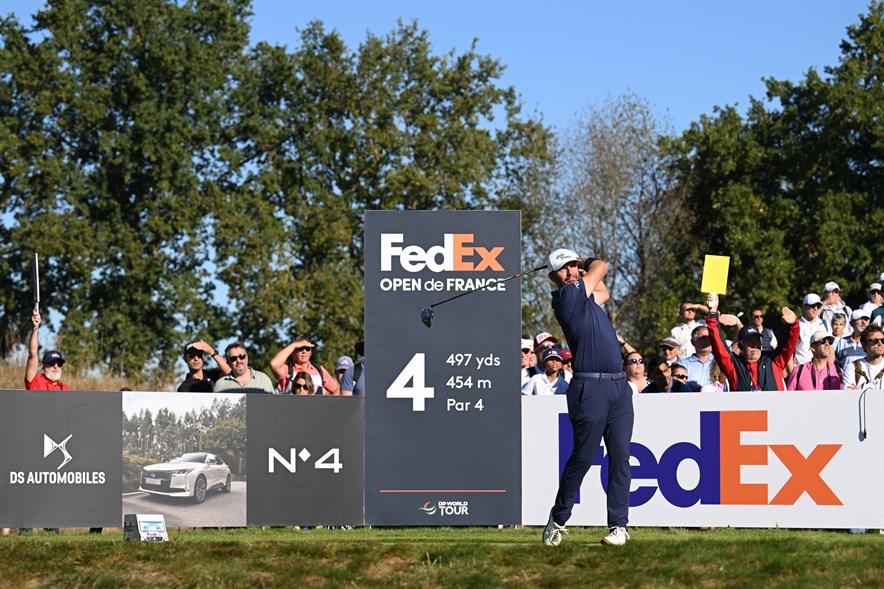 De Nederlandse topgolfer Joost Luiten tijdens het Open de France op de DP World Tour in 2026