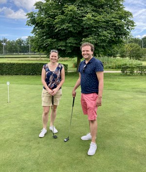 Open golfdag bij Golfclub Vugt - Ilse en Maarten
