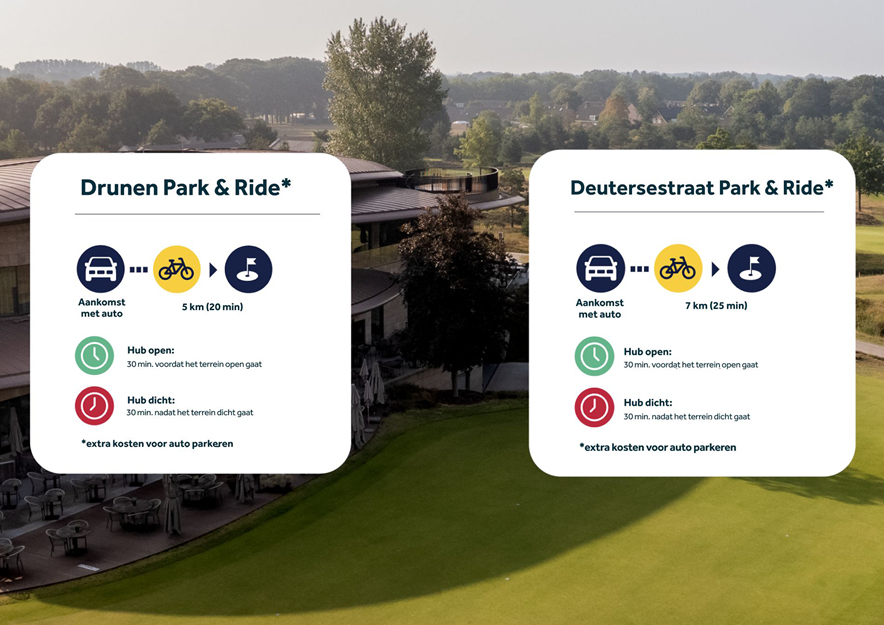 Fietsen vanaf 2 locaties