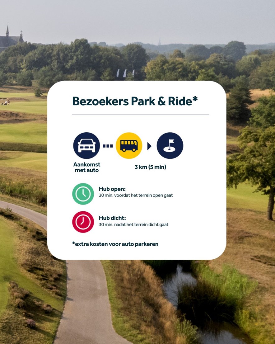 Parkeren en dan met de bus
