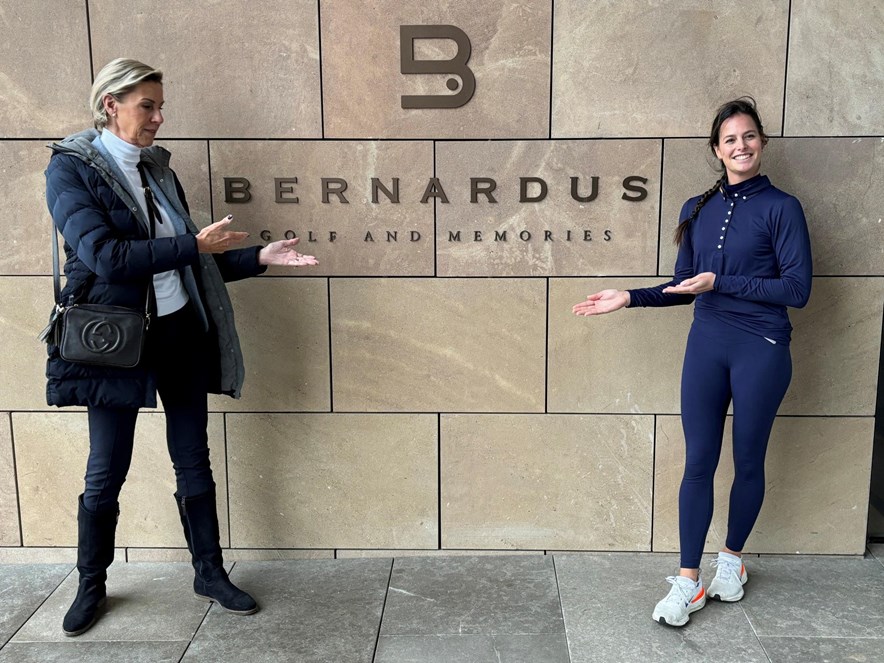 Pasqualle Coffa en Els voor logo Bernardus
